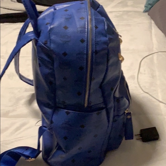Blue MCM backpack main image 6